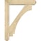 Ekena Millwork Imperial Craftsman Rough Sawn Bracket w/ Offset Brace, Douglas Fir, 6"W x 28"D x 36"H BKT0604X28X36IMP04RDF - alternate 2
